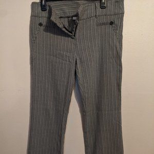 Dress Pants - Black and White Patterned